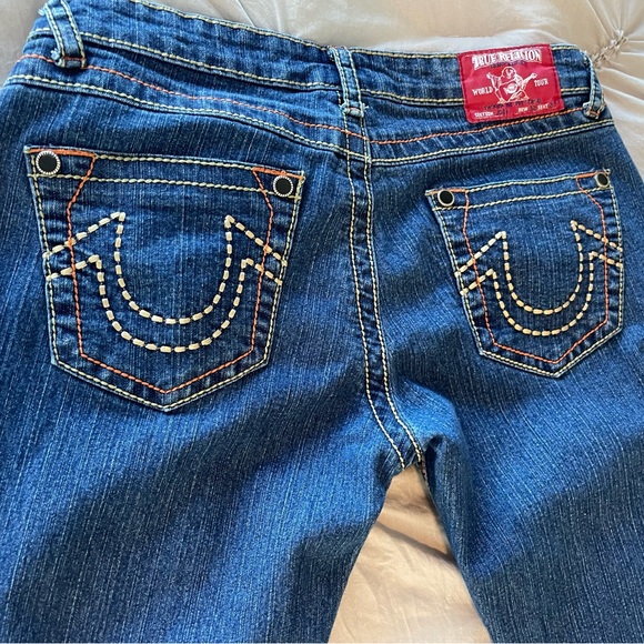 True Religion World Tour Section JOEY! size 27 Jeans Excellent Condition! - Picture 2 of 6